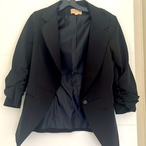 Elizabeth and James Black Blazer